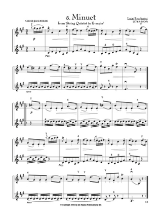 Classical Duets for Violin - Nico Dezaire - Partition - Violon
